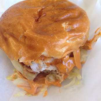 Cheeks Chicken & Waffles - Spicy chicken sandwich after my first bite. Yummy - Chicken Wings Near Me - Manchester, Connecticut Cheeks Chicken & Waffles - Spicy chicken sandwich after my first bite. Yummy - Chicken Wings Near Me - Manchester, Connecticut