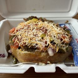 Union Junction - Loaded Steak Fajita and drink $12.50