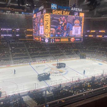 PPG Paints Arena - Zambonis on the ice before the game - Stadiums & Arenas Near Me - Pittsburgh, Pennsylvania
