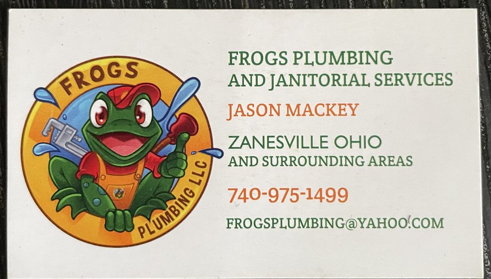 Slide of Frog’s Plumbing and Janitorial