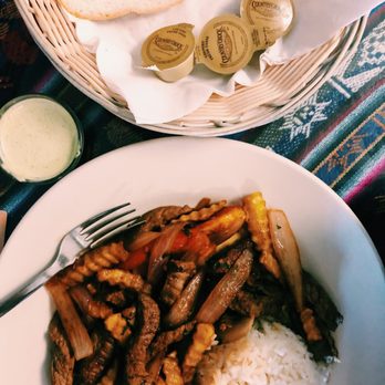 Machu Picchu Peruvian Restaurant - Lomo saltado - steak, potatoes, tomatoes and rice! - Peruvian Near Me - Indianapolis, Indiana Machu Picchu Peruvian Restaurant - Lomo saltado - steak, potatoes, tomatoes and rice! - Peruvian Near Me - Indianapolis, Indiana