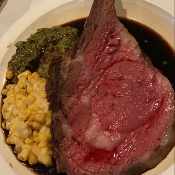 Broadway Prime - The Broadway Cut. Half and half of creamed corn/ creamed spinach. Medium rare. - Steakhouses Near Me - Burlingame, California Broadway Prime - The Broadway Cut. Half and half of creamed corn/ creamed spinach. Medium rare. - Steakhouses Near Me - Burlingame, California
