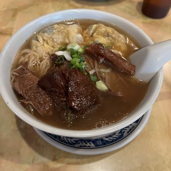 Mike's Noodle House - #10. Sui Kau & Beef Brisket Noodle Soup - Cantonese Near Me - Seattle, Washington Mike's Noodle House - #10. Sui Kau & Beef Brisket Noodle Soup - Cantonese Near Me - Seattle, Washington