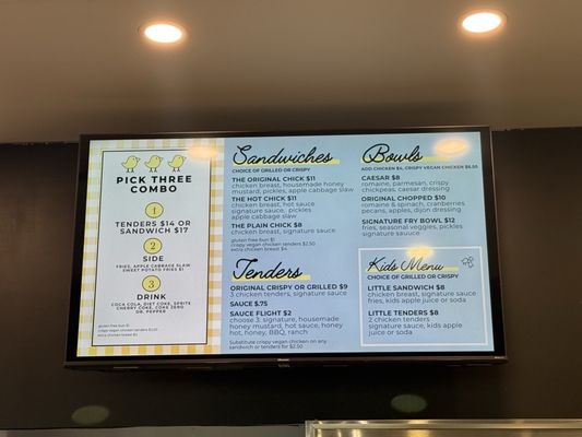 Menu photo 7 3 Little Chicks Las Vegas, NV