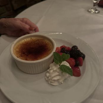 The Derby - Vanilla Bean Creme Brulee - Steakhouses Near Me - Arcadia, California