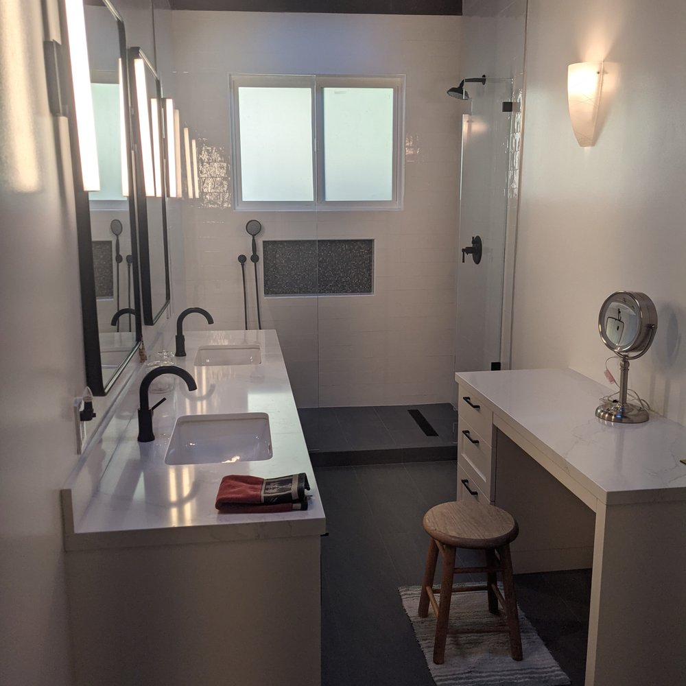 Remodeled Master Bathroom. Remodeled Master Bathroom.