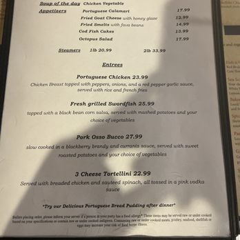Red Bridge Tavern - Today's dinner specials - American Near Me - East Providence, Rhode Island