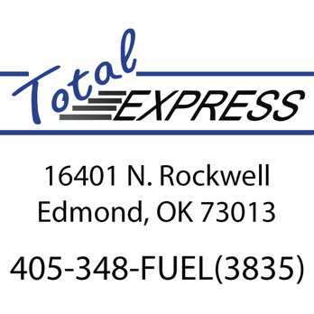 Total Express - a picture of a business card - Breakfast & Brunch Near Me - Edmond, Oklahoma Total Express - a picture of a business card - Breakfast & Brunch Near Me - Edmond, Oklahoma