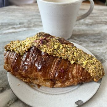 Librae Bakery - Rose Pistachio Croissant - Bakeries Near Me - New York, New York Librae Bakery - Rose Pistachio Croissant - Bakeries Near Me - New York, New York