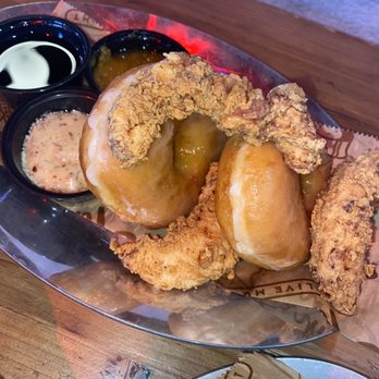Tin Roof - Friend chicken tenders and donuts - Bars Near Me - St. Louis, Missouri