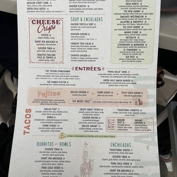 Blanco Cocina + Cantina - menu - Tacos Near Me - Coronado, California