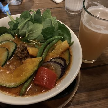 Junpuu - Tan tan men with seasonal vegetables... b.y.o.b. Hana Hou Hefe from Waikiki Brewing. Don't forget the gyoza and karaage to start!! - Ramen Near Me - Honolulu, Hawaii Junpuu - Tan tan men with seasonal vegetables... b.y.o.b. Hana Hou Hefe from Waikiki Brewing. Don't forget the gyoza and karaage to start!! - Ramen Near Me - Honolulu, Hawaii