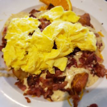 Famous Toastery Carolina Forest - Special bowl with bacon and eggs and gravy and potatoes. So good - Breakfast & Brunch Near Me - Myrtle Beach, South Carolina Famous Toastery Carolina Forest - Special bowl with bacon and eggs and gravy and potatoes. So good - Breakfast & Brunch Near Me - Myrtle Beach, South Carolina