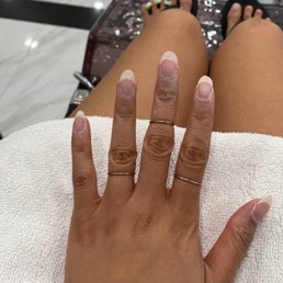 My natural nails grew thanks to Wynn Nail Spa's experts in nail care!