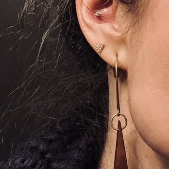 The Hole Look - Fresh conch piercing by Blake, second day. - Piercing Near Me - Anchorage, Alaska