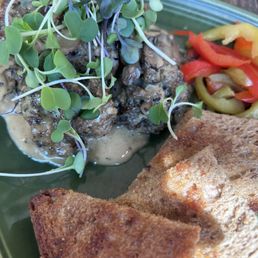 Bison meatballs