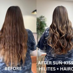 Styled By Nichole - Sun-kissed highlights and a haircut to revive this client's hair.