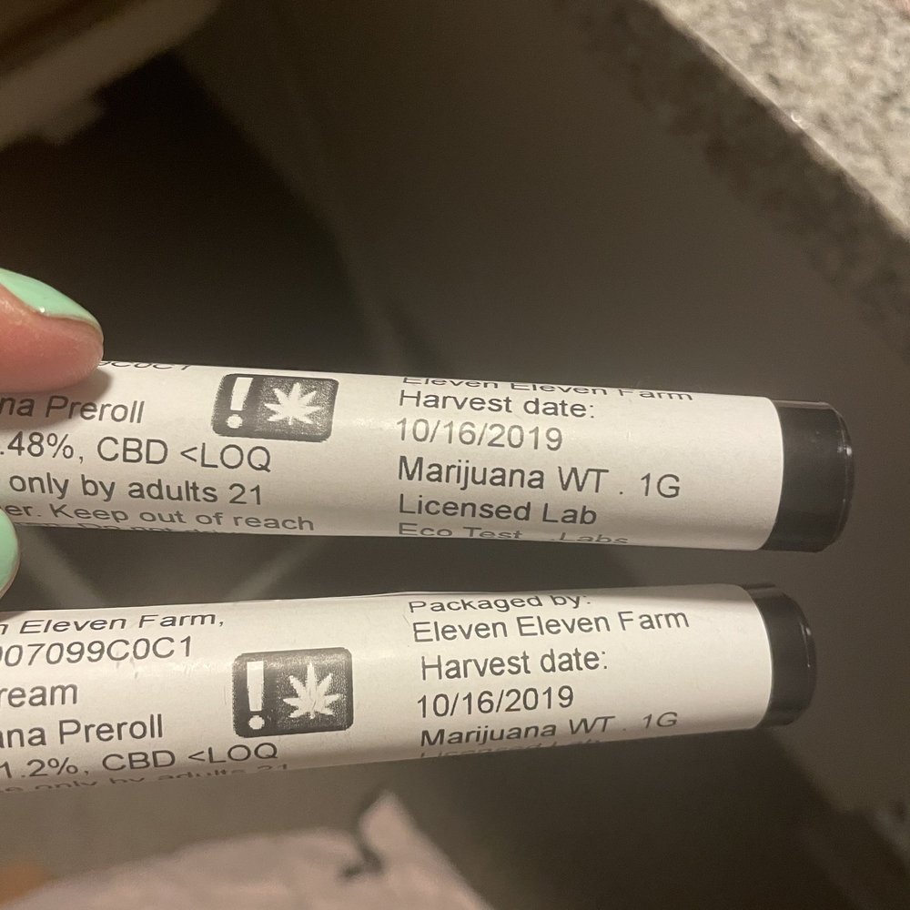 Harvest date and tested date 2019 and 2020 Harvest date and tested date 2019 and 2020