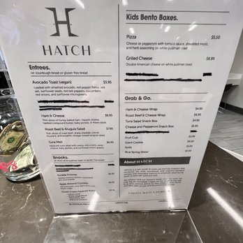 Hatch Cafe - the menu for the restaurant - Cafes Near Me - Huntsville, Alabama Hatch Cafe - the menu for the restaurant - Cafes Near Me - Huntsville, Alabama