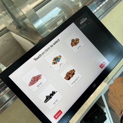 The kiosk to order
