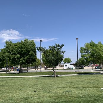 Nevada Trails Park - The view of the basketball court from the playground. The hoops were put back on! Yaaayy for pick up games. - Playgrounds Near Me - Las Vegas, Nevada Nevada Trails Park - The view of the basketball court from the playground. The hoops were put back on! Yaaayy for pick up games. - Playgrounds Near Me - Las Vegas, Nevada