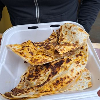 Raliberto's Taco Shop - Barbecoa Shredded beef quesadilla - Tacos Near Me - Oak Harbor, Washington