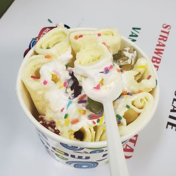 Snow Kool Ice Cream Rolls - Mango of love ice cream roll - Ice Cream & Frozen Yogurt Near Me - Doral, Florida Snow Kool Ice Cream Rolls - Mango of love ice cream roll - Ice Cream & Frozen Yogurt Near Me - Doral, Florida