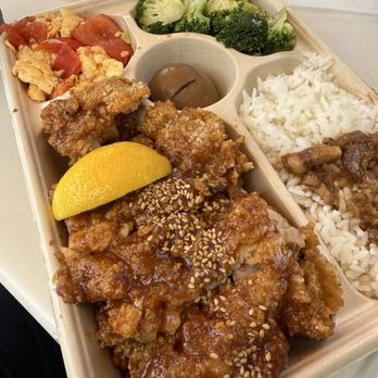 O2 Valley - Grilled chicken bento - Bubble Tea Near Me - Cupertino, California
