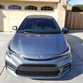 Ceramic Garage - 2020 corolla with gold ceramic coating. - Car Window Tinting Near Me - Modesto, California