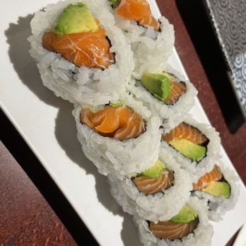 Hungry Belly - Salmon Avocado Roll - Japanese Near Me - Dallas, Texas Hungry Belly - Salmon Avocado Roll - Japanese Near Me - Dallas, Texas