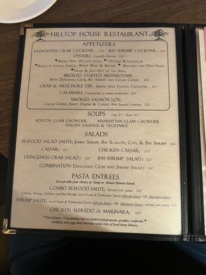 Menu photo 6 Hilltop House Restaurant and Lounge North Bend, OR Menu photo 6 Hilltop House Restaurant and Lounge North Bend, OR