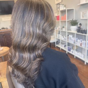 Hunter Joseph Salon - Side picture of haircut and colored by Sarah - Hair Salons Near Me - Dublin, California