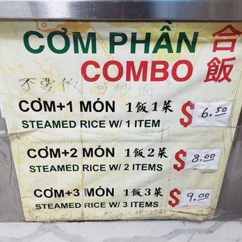 Nuoc Mia Vien Dong - Combo prices - Vietnamese Near Me - Rosemead, California