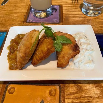 Boulder Dushanbe Teahouse - Indian Samosas - meh. More like potato empanadas - Tea Rooms Near Me - Boulder, Colorado Boulder Dushanbe Teahouse - Indian Samosas - meh. More like potato empanadas - Tea Rooms Near Me - Boulder, Colorado