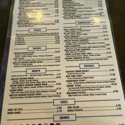 Frank's - Menu (6/20/25)