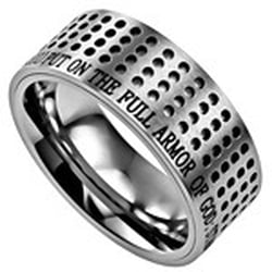Beloved - "Put on the full armor" guys ring