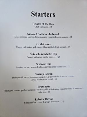 Menu photo 7 The Gruene Door New Braunfels, TX