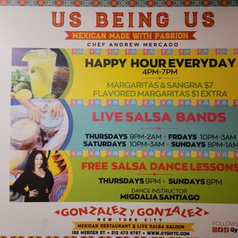 Gonzalez y Gonzalez - Mexican Near Me - New York, New York Gonzalez y Gonzalez - Mexican Near Me - New York, New York