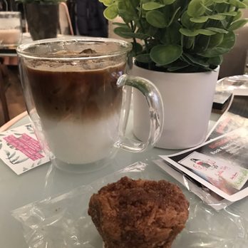 Wake-n-Bakery - Lavender Vanilla Latte & CBD Cin-ful muffin - Bakeries Near Me - Chicago, Illinois Wake-n-Bakery - Lavender Vanilla Latte & CBD Cin-ful muffin - Bakeries Near Me - Chicago, Illinois