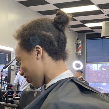 Blendz Barbershop - His hair grew like wildfire over the Xmas holidays. - Men's Hair Salons Near Me - San Antonio, Texas Blendz Barbershop - His hair grew like wildfire over the Xmas holidays. - Men's Hair Salons Near Me - San Antonio, Texas