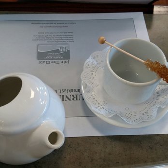 Turning Point - Tea, served with a rock candy stick to stir. Nice. - Breakfast & Brunch Near Me - Cherry Hill, New Jersey Turning Point - Tea, served with a rock candy stick to stir. Nice. - Breakfast & Brunch Near Me - Cherry Hill, New Jersey