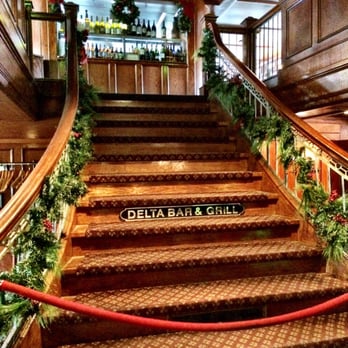 Pilothouse Restaurant - Grand Staircase (Titanic Reference!) Inside - New American Near Me - Sacramento, California Pilothouse Restaurant - Grand Staircase (Titanic Reference!) Inside - New American Near Me - Sacramento, California