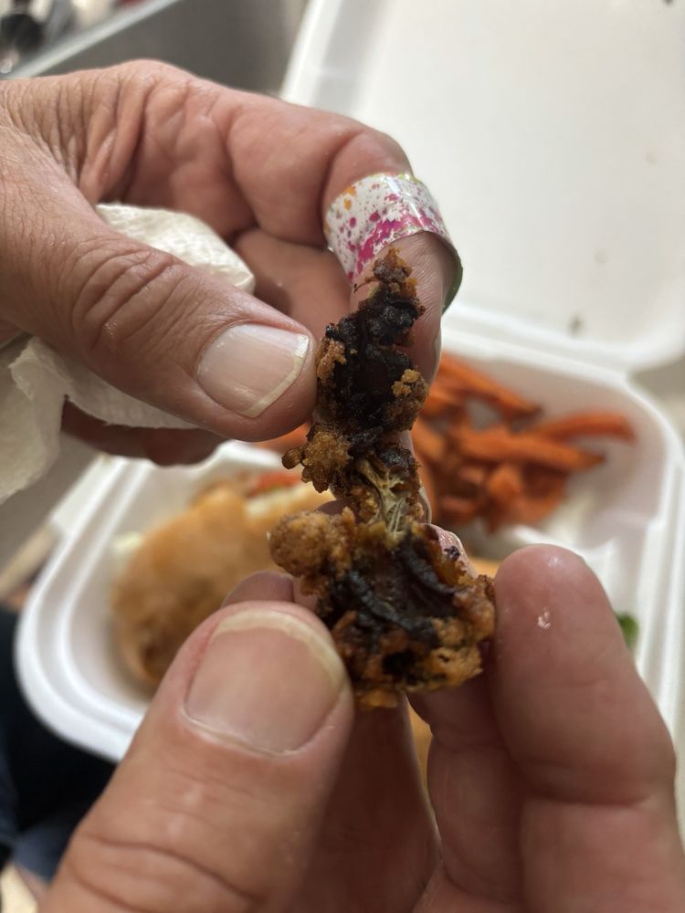 Food from Spahr's Seafood Downtown