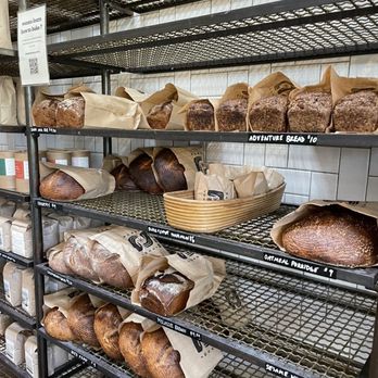 Josey Baker Bread - Bread loaves for sale at The Mill -- 12:20pm on a Monday holiday - Bakeries Near Me - San Francisco, California Josey Baker Bread - Bread loaves for sale at The Mill -- 12:20pm on a Monday holiday - Bakeries Near Me - San Francisco, California