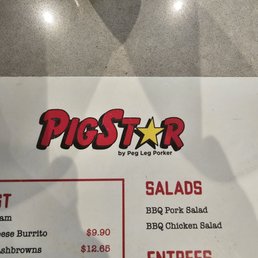 Menu at Nashville Airport site where I visited. Menu at Nashville Airport site where I visited.