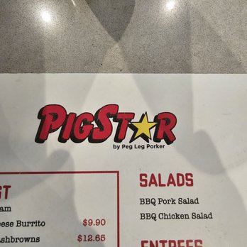 PigStar - Menu at Nashville Airport site where I visited. - Barbeque Near Me - Nashville, Tennessee PigStar - Menu at Nashville Airport site where I visited. - Barbeque Near Me - Nashville, Tennessee