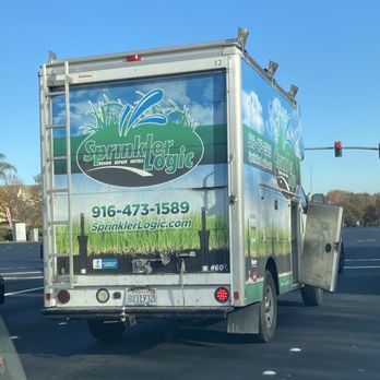 Sprinkler Logic - Door swinging freely in traffic . 12 -13-23. - Irrigation Near Me - Roseville, California