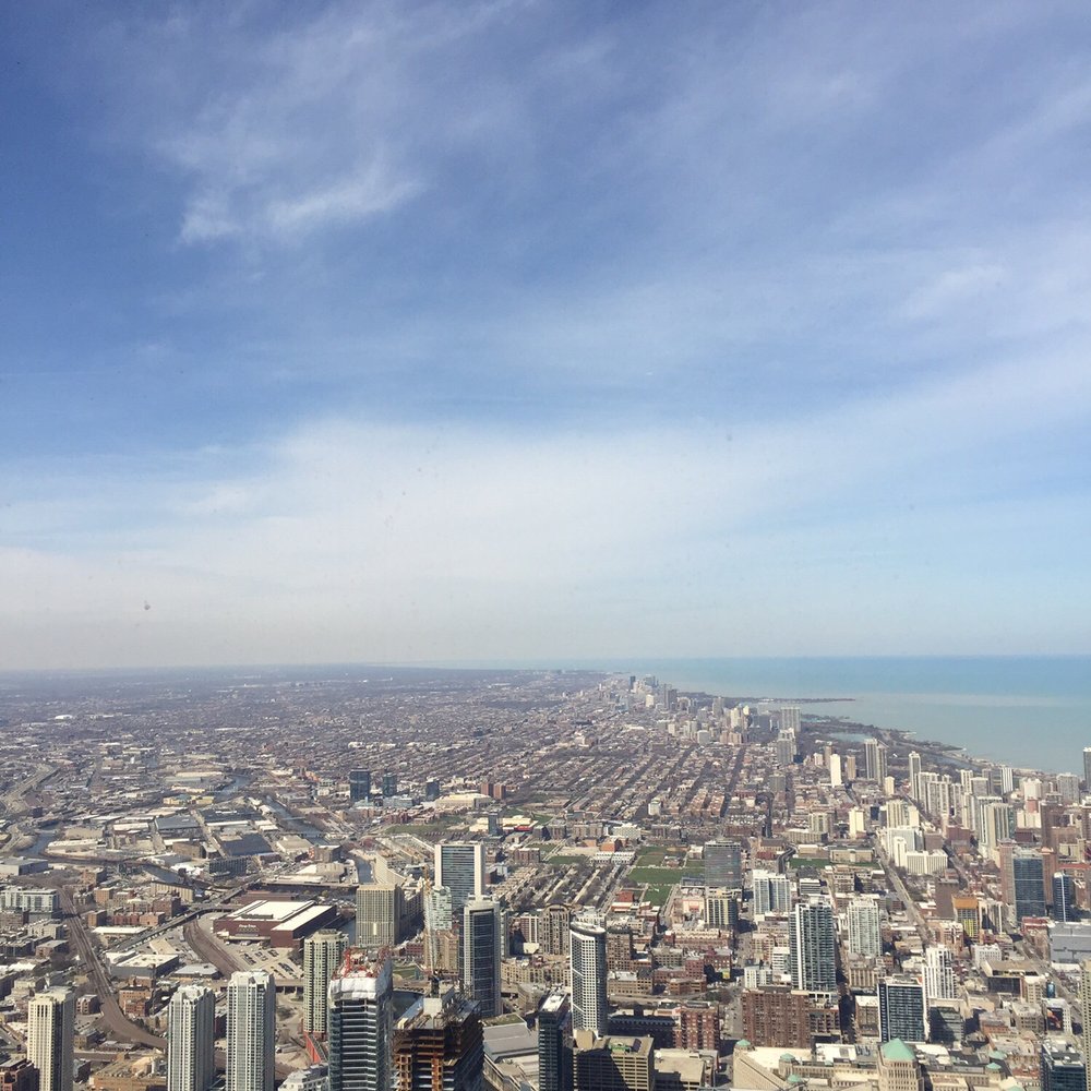 Skydeck - View from the too - Observatories Near Me - Chicago, Illinois Skydeck - View from the too - Observatories Near Me - Chicago, Illinois
