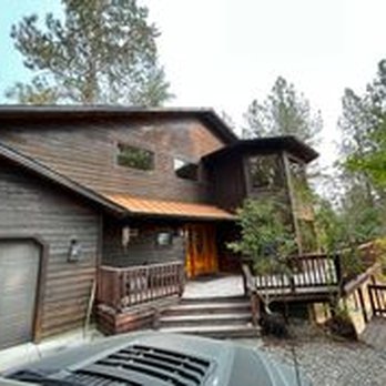 Brad Fox Roofing - Don't you just love the copper-like metal roof above my porch? LOVE IT! Thanks Brad Fox! - Roofing Near Me