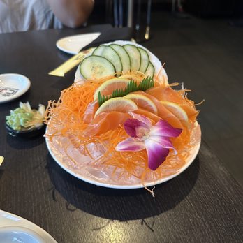Cafe Icon Sushi and Grill - Salmon Salmon   Sake - Sashimi (6 pcs.) - Sushi Bars Near Me - Edmond, Oklahoma